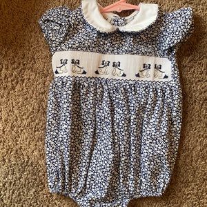 Classic children’s brand Ruth and Ralph staffordshire puppy print